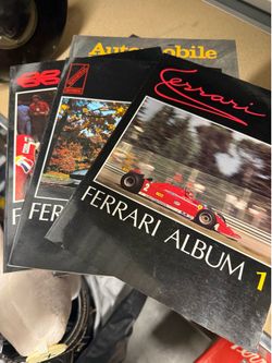 FERRARI AUTOMOBILE BOOK LOT