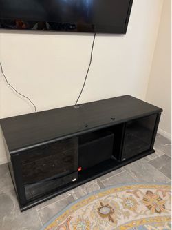 Tv Stand  Black