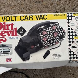 Dirt Devil Car Vacuum 12 Volt With Accessories