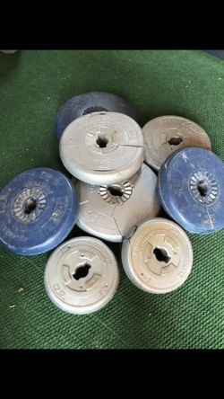 80 lbs worth of weight