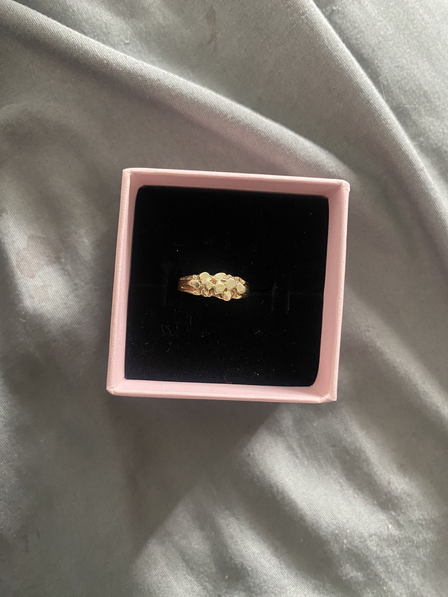 Gold Nugget Ring