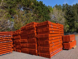 Pallet Rack Beams New and Used (Call for Price)