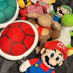 Mario Plushie Lot