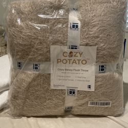 Cozy Potato Plush Throw