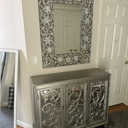 Console Table And Mirror