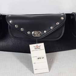 Three Pocket Windshield Bag with Studs  #671