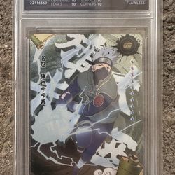 Naruto , Kakashi Hatake Flawless Card 