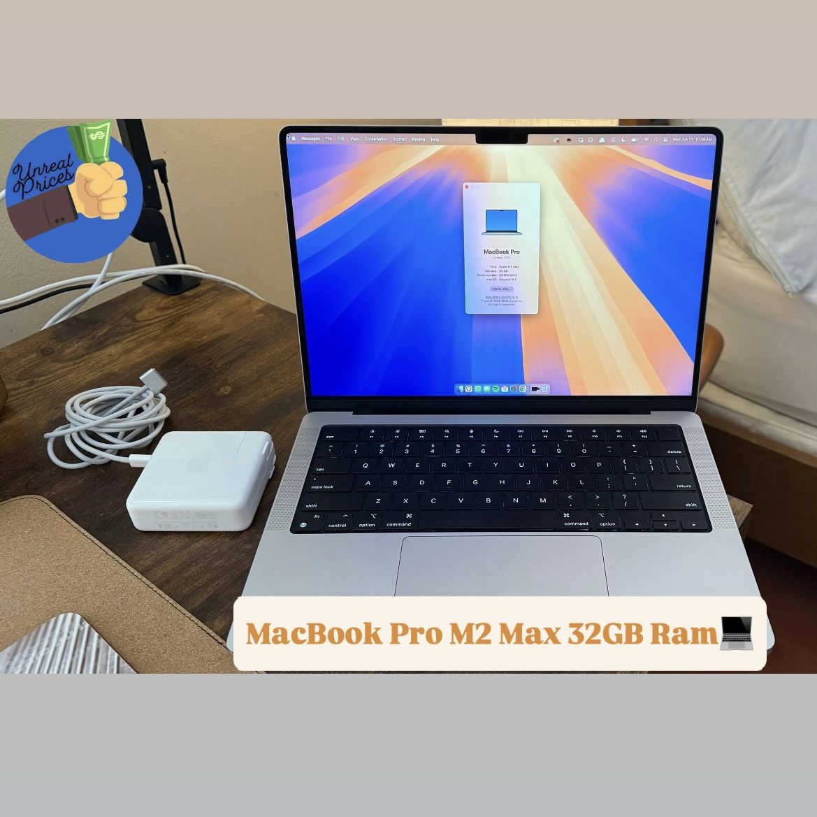 2023 MacBook Pro M2 Max 32GB Ram Laptop💻