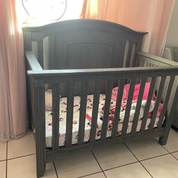 Crib And Changing Table