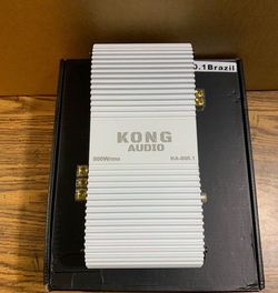 New Display Model Kong Audio 800wrms Full Range Amplifier ( 1 Available)
