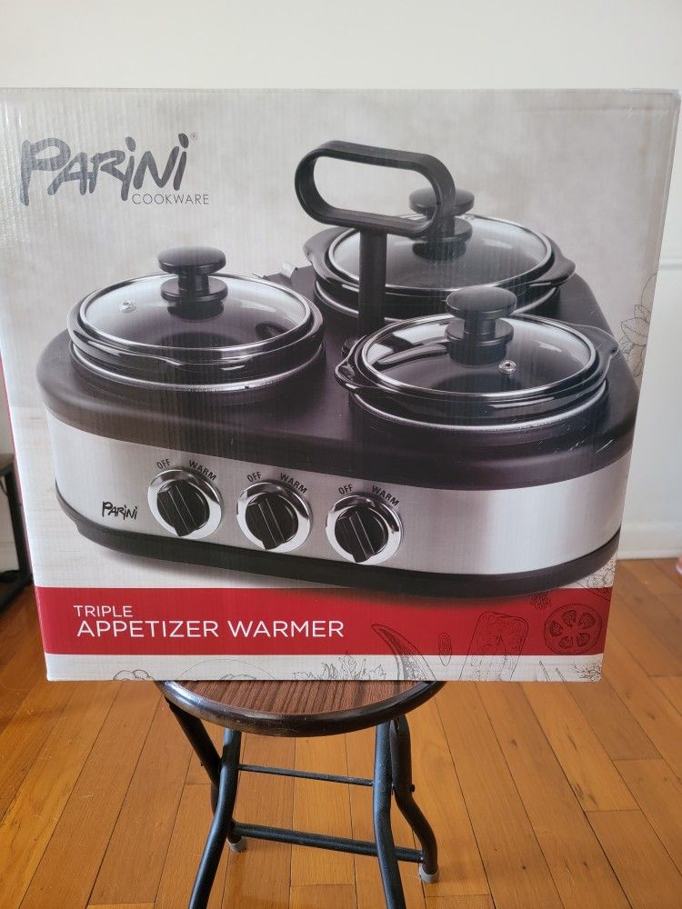 Triple Appetizer Warmer