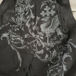 Custom Rags  Freshley Crafted Vest sz XL 