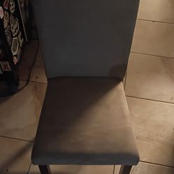 chairs suede nice 2x 