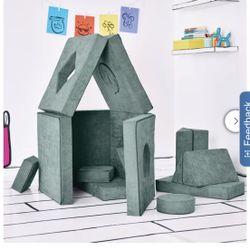 Yourigami Kids Convertible Play Fort