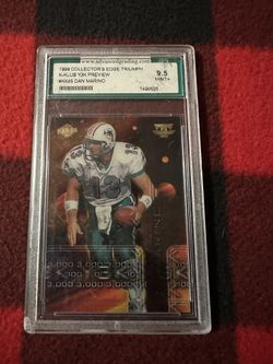 1999 COLLECTOR'S EDGE TRIUMPH K-KLUB Y3K PREVIEW #KK45 DAN MARINO