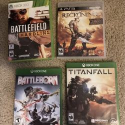 360 Xbox  / Battle Field / Ps 3 / Titan Fall / Xbox One 