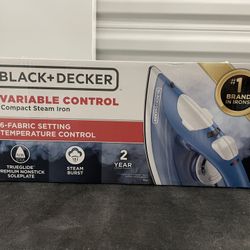 Black & Decker Iron  & Portal Ironing Board