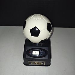 Rare Vintage 1994 The Soccer Champ Sports Radio AM/FM LCD Clock Radio