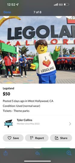 Knotts berry farm Tickets SCAMMER