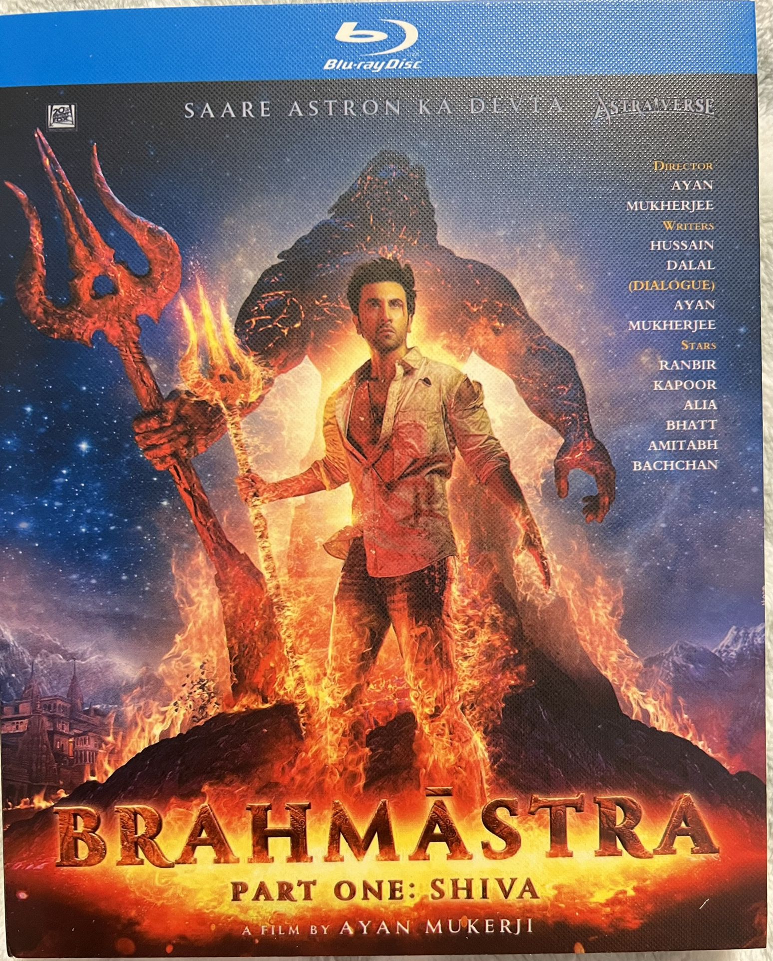 BRAHMASTRA PART ONE: SHIVA BLUE-RAY DISC