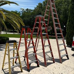 Werner fiberglass ladder