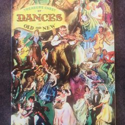 Antique Treasure Chest Of Dancers Old & New Sheet Music 1937 VGC