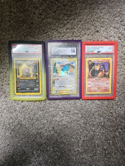 Pokemon vintage cards