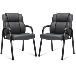 Clatina Leather Guest Chair