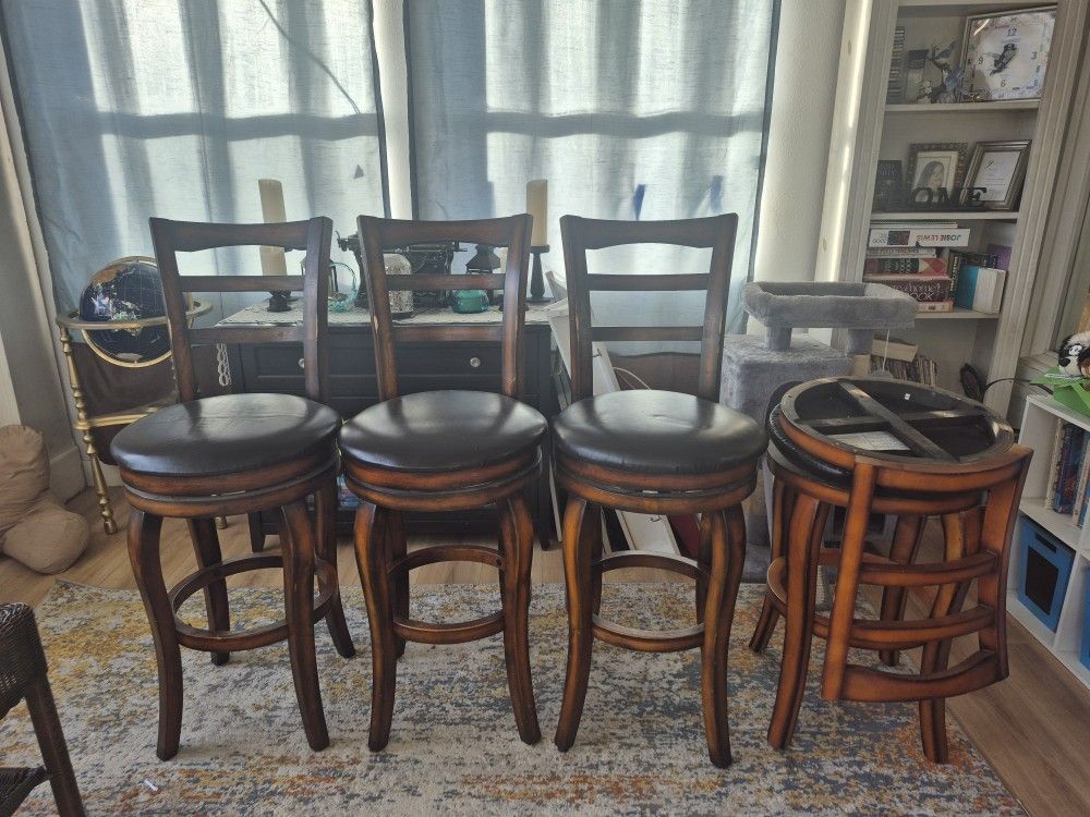 Bar Stools FULL Swivel STURDY