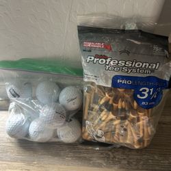 Titleist Golf Balls And Tees 