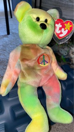 Peace - Beanie Baby (1996 PE Pellets)