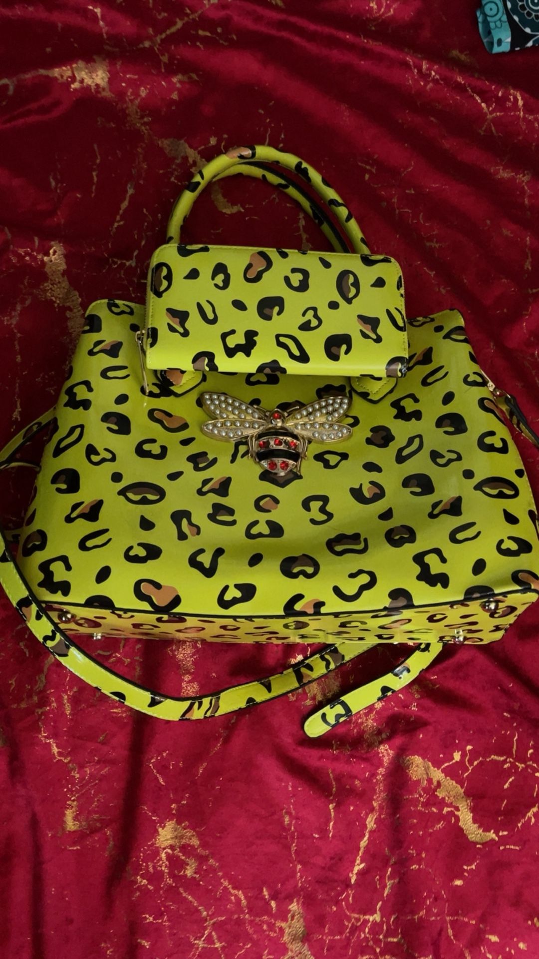 Cheetah Purse Set