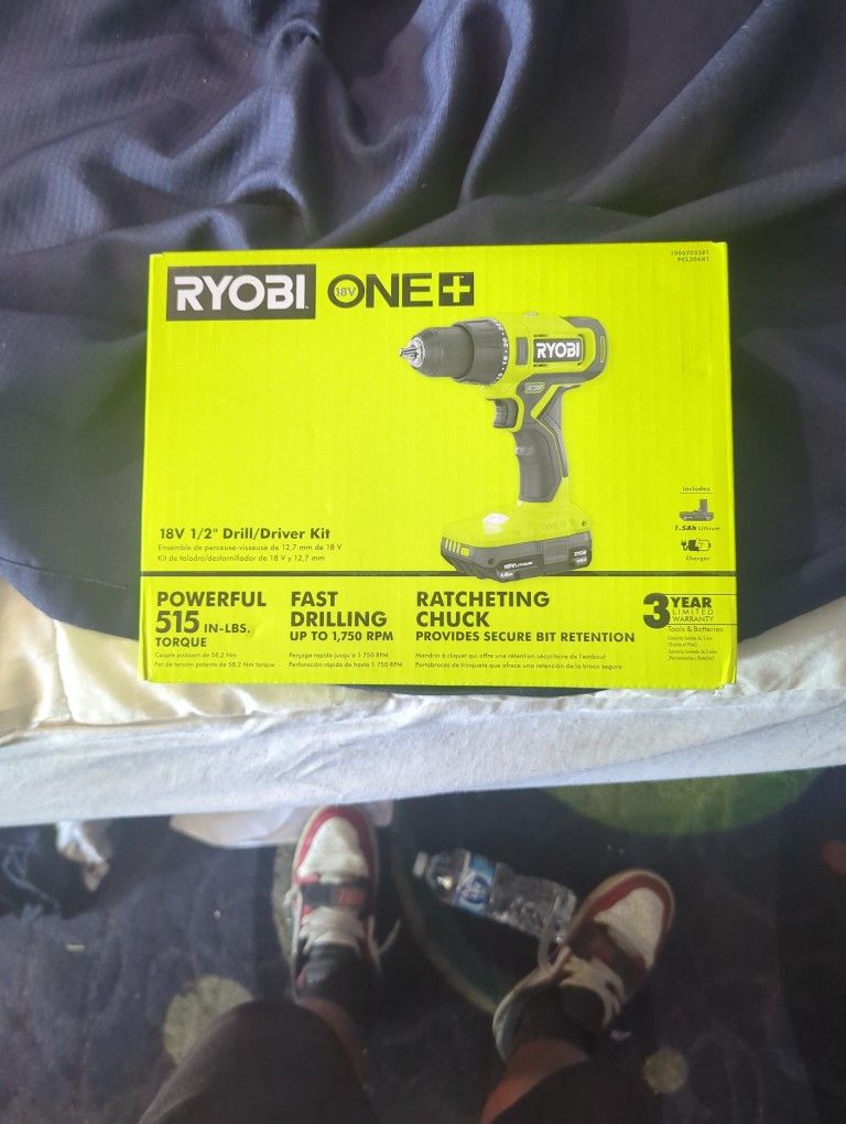 Ryobi ONE + 18V POWER DRILL