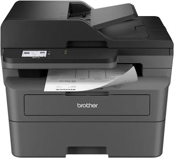Brother MFC-L2900DW Wireless Compact Monochrome All-in-One Laser Printer with with Single-Pass Duplex Copy and Scan, Refresh EZ Print Eligibility