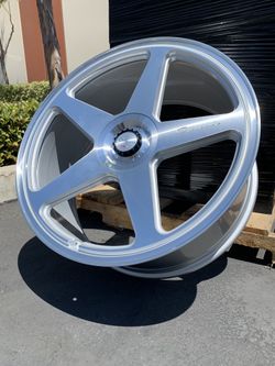 24x10 Giovanna Cinque machined silver brand new