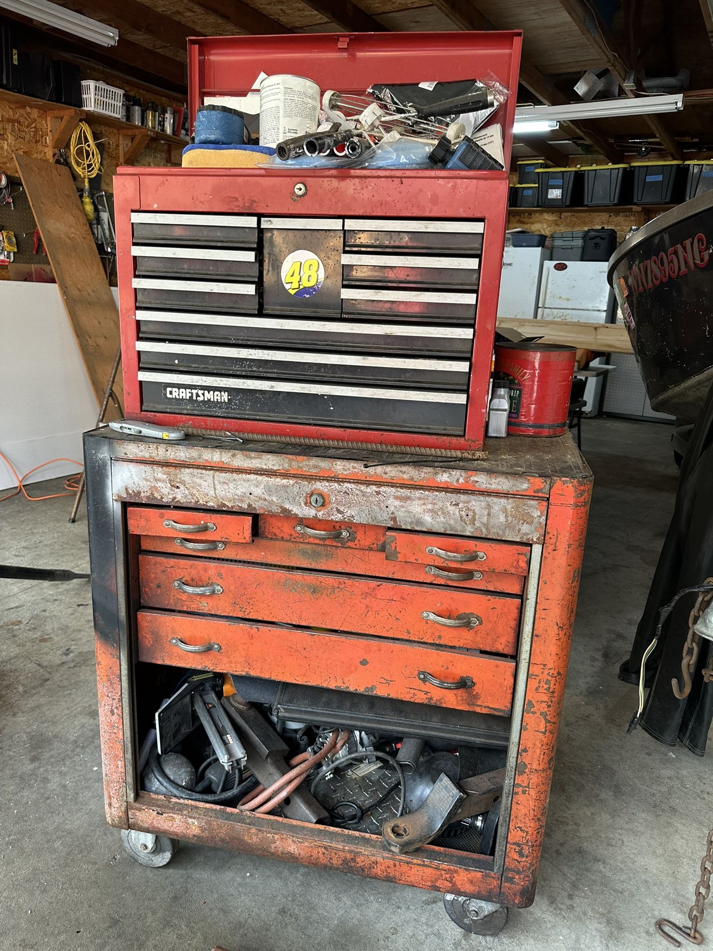 Two Older Tool Boxes