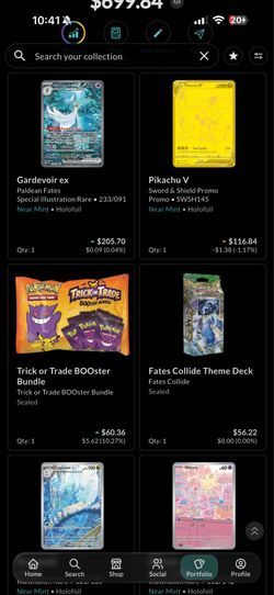 Pokemon Singles Mint - Trades/cash