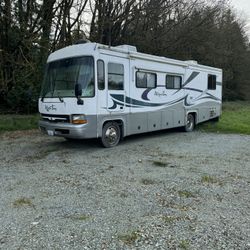 2002 Motorhome Class A Gas Odometer 83k