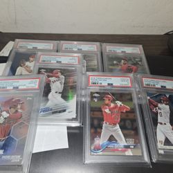 Slab Football Baseball Basketball Cards Collection 