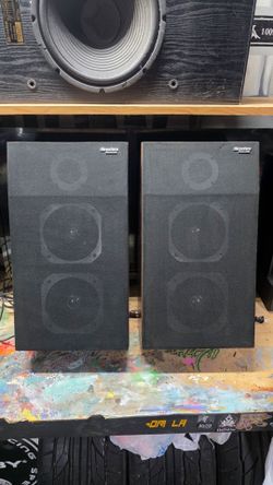 Panasonic thrusters classic vintage speakers