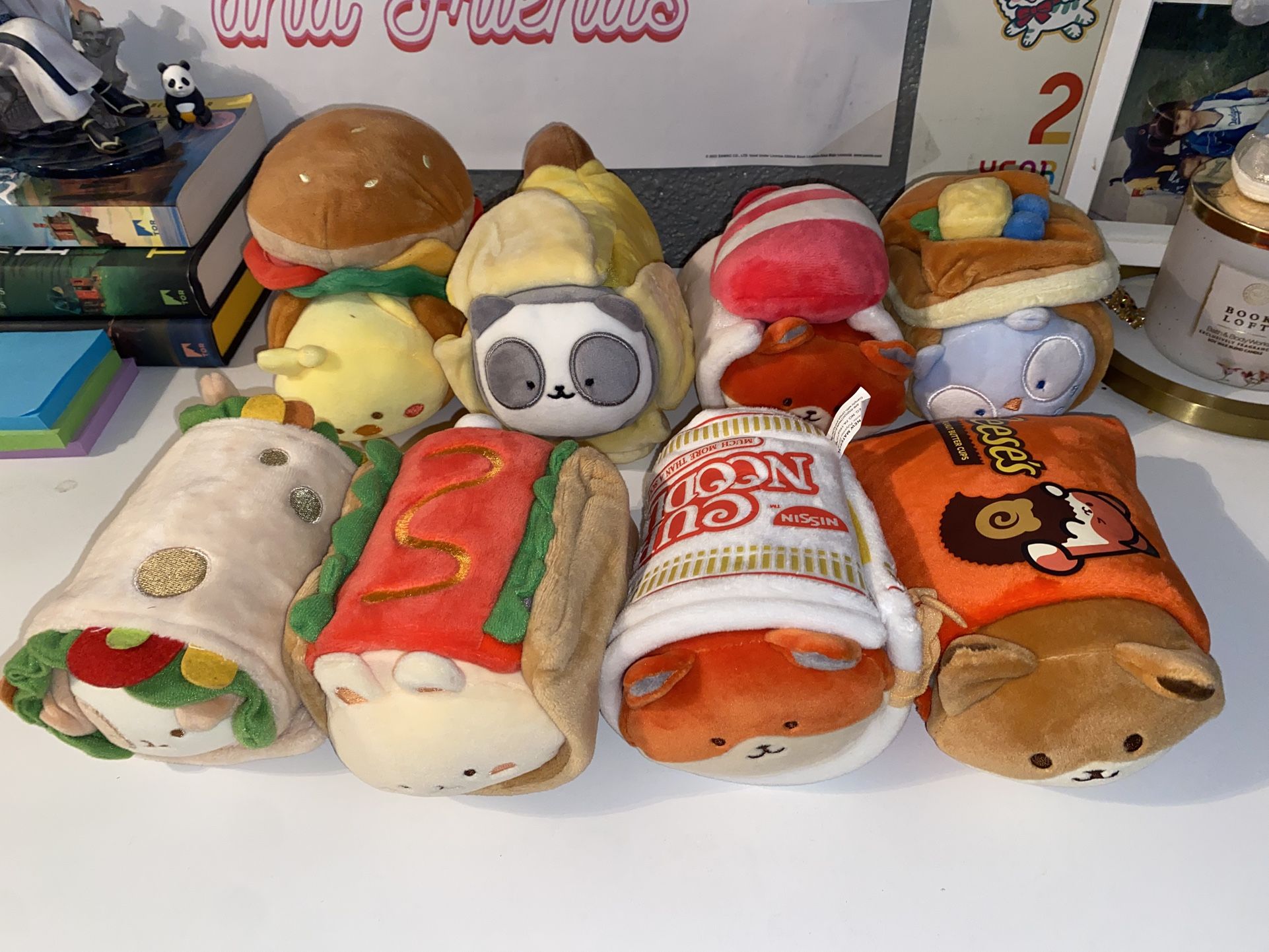 ANIROLLZ Cute Food Plushies