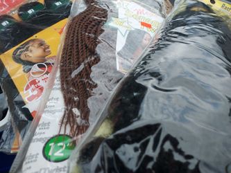 Hair extensions. Multiple packs