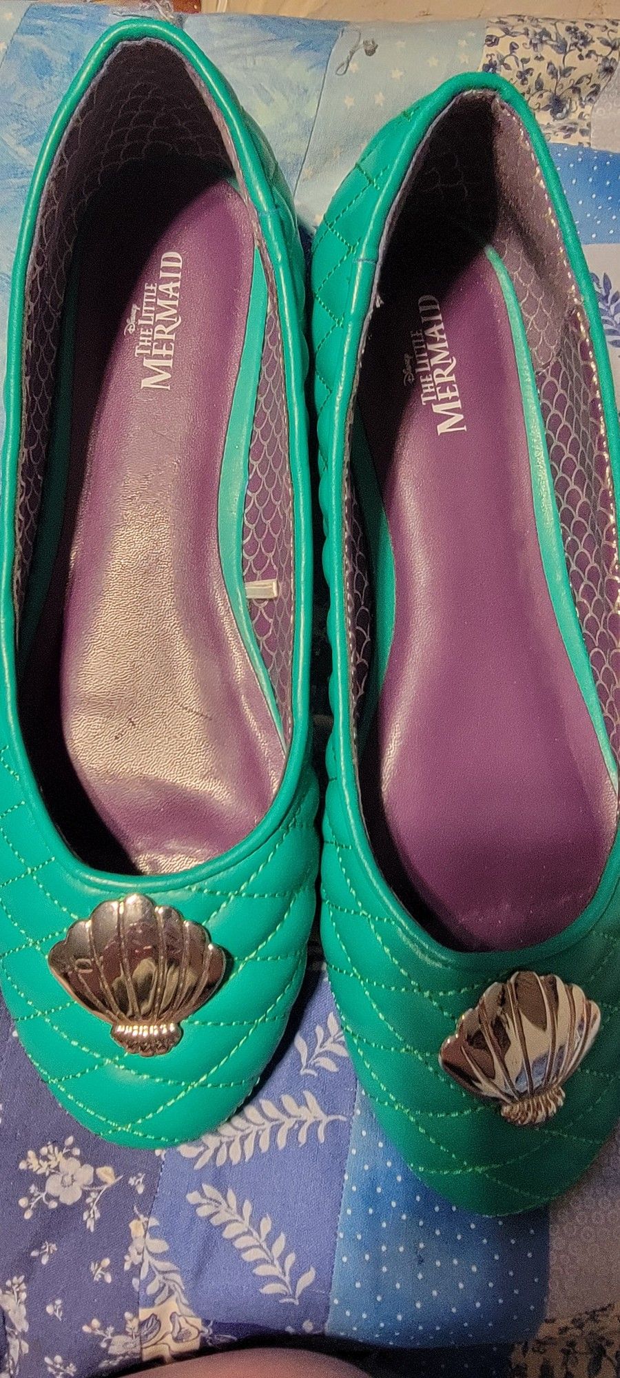 Disney Little Mermaid Ballet Flat Shoes