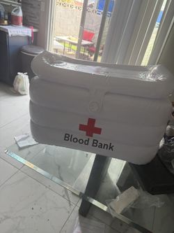 inflatable plastic cooleer