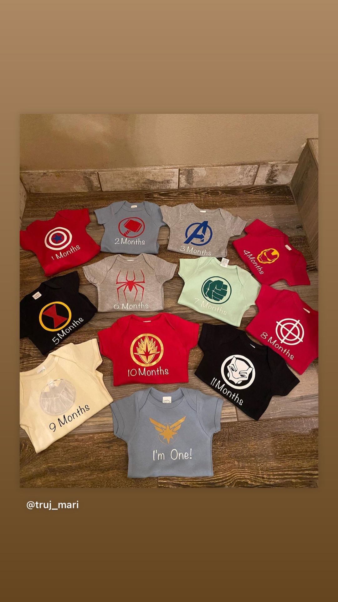 Milestone (12)Onesie  