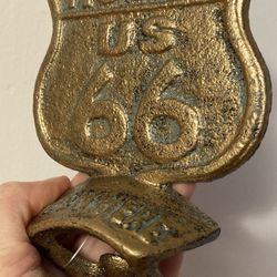 Vintage style Route 66 bottle opener 