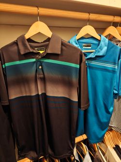 Large PGA Golf shirts - like new