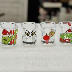 Grinch Shot Glass Set 