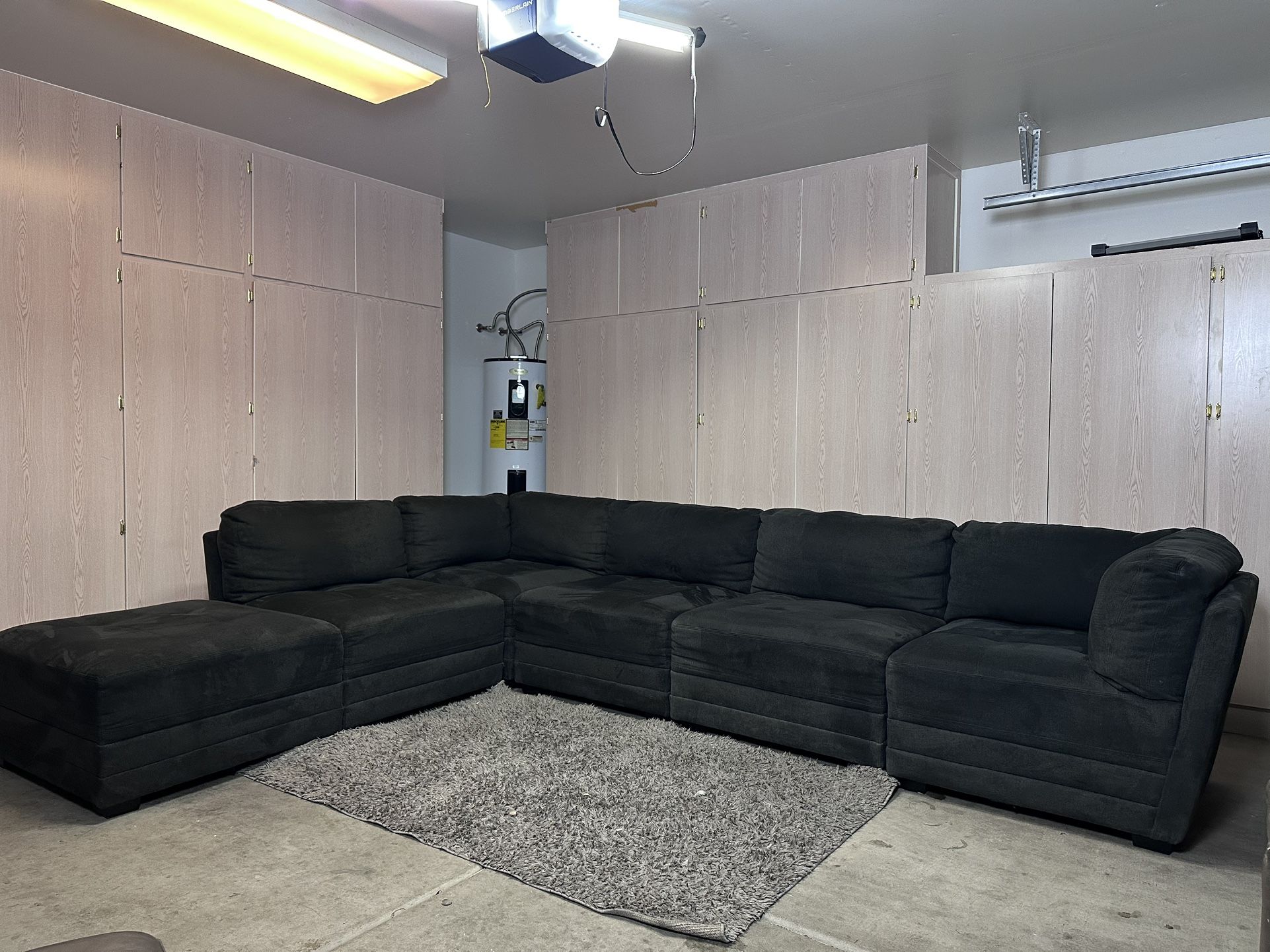 Dark gray Modular Sectional - Free Delivery
