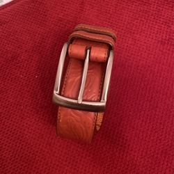 Genuine Leather Unisex Belt ( 41” Long/ 1.40 W)